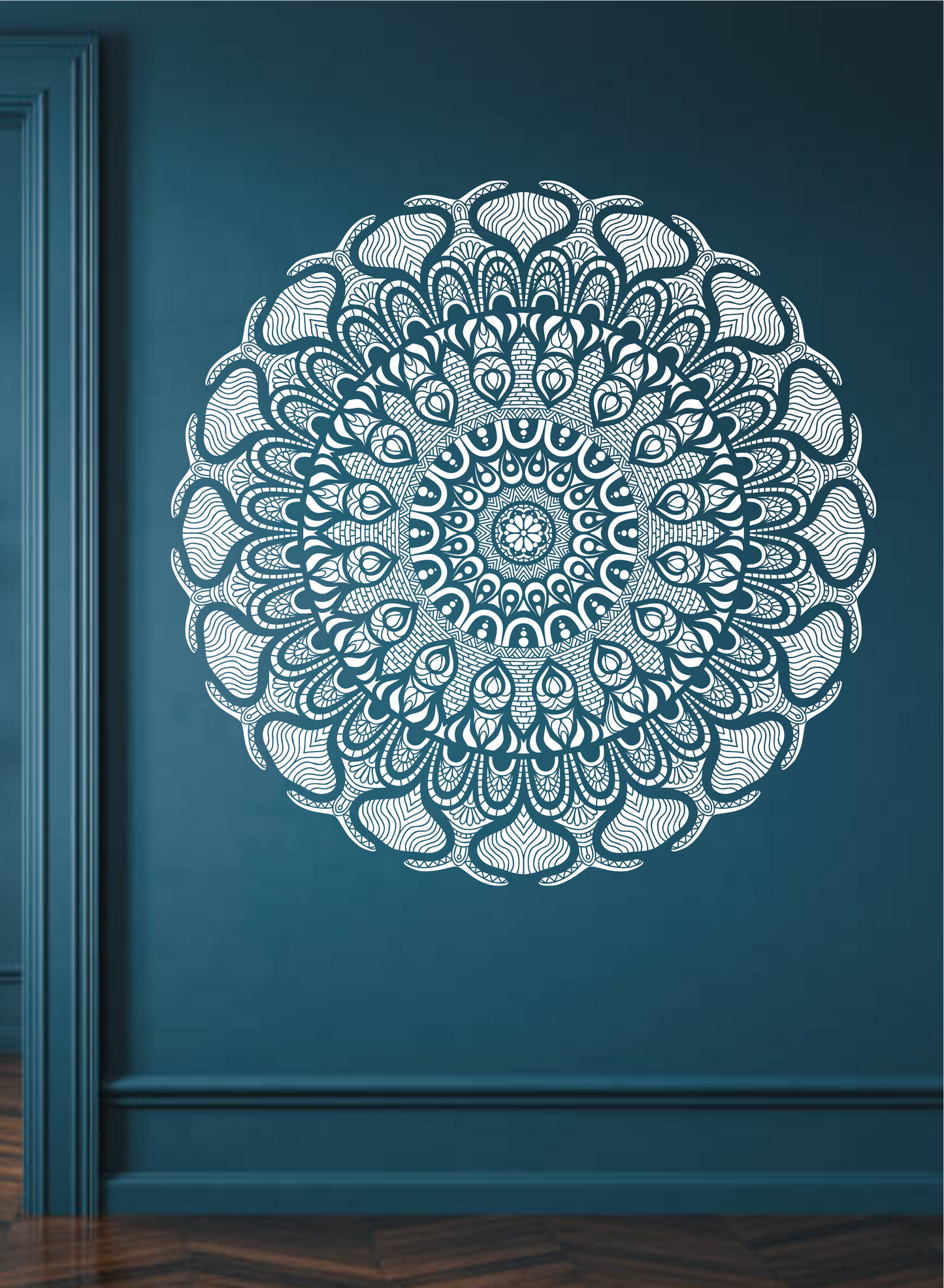 Mandala Mirage Stencil Template DYE - Laser Studio