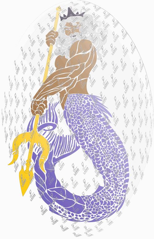 Neptune Vector graphic files patterns - Laser Studio