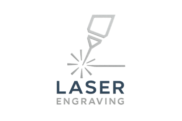 Logo Laser Engraving  two colours  professional marketing oriented  