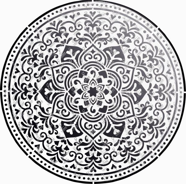 Mandala 6 Vector graphic digital files - Laser Studio