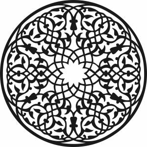 Mandala Rosette Vector Patterns - Laser Studio