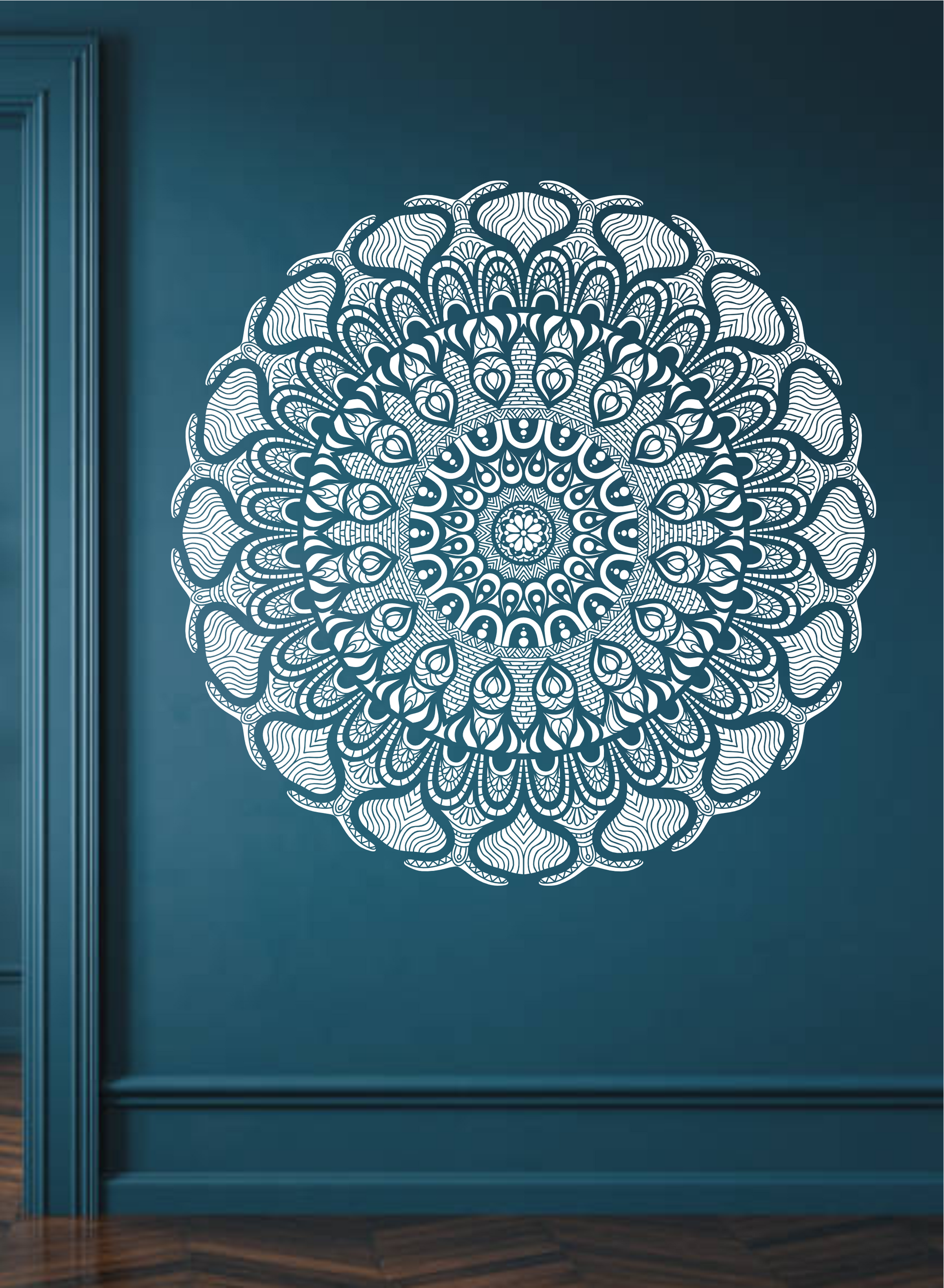 Mandala Mirage Stencil Template DYE - Laser Studio