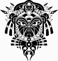 Shaman Ornamented Vector - Laser Studio